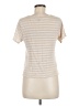 J.Crew 100% Linen Ivory Short Sleeve Turtleneck Size M - photo 2