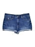 Old Navy Blue Denim Shorts Size 16 - photo 1