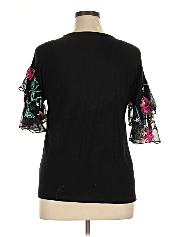 Kim & Cami 3/4 Sleeve T-Shirt (view 2)