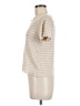 J.Crew 100% Linen Ivory Short Sleeve Turtleneck Size M - photo 5