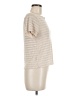 J.Crew 100% Linen Ivory Short Sleeve Turtleneck Size M - photo 4
