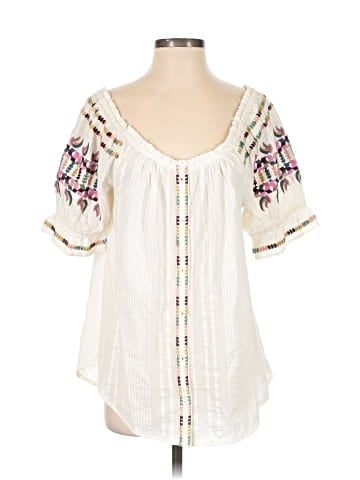 Akemi + Kin Short Sleeve Blouse (view 1)