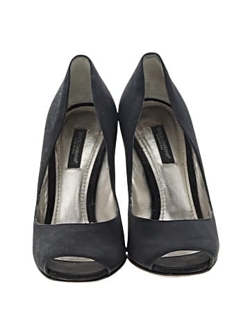 Dolce & Gabbana Satin Open Toes Heel (view 2)