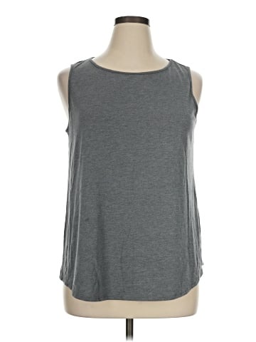St. John's Bay Sleeveless T-Shirt (view 1)