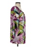 Generra Purple 3/4 Sleeve Silk Top Size XS - photo 4