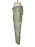 Pinko Paisley Yellow Dress Pants Size 6 - photo 5
