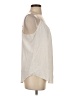 Faded Glory 100% Polyester Ivory Sleeveless Blouse Size 4 - photo 4