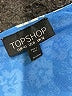 Topshop 100% Polyester Blue Casual Dress Size 8 - photo 7
