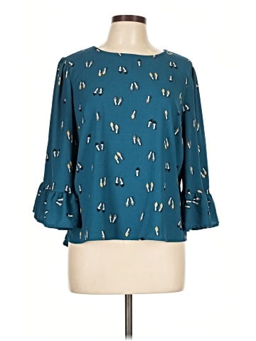 Apt. 9 3/4 Sleeve Blouse (view 1)