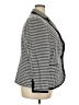 Kasper Houndstooth Gray Blazer Size 18 - photo 4
