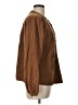 Lands' End 100% Cotton Brown Long Sleeve Blouse Size L - photo 4