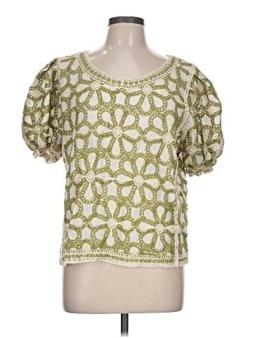Solitaire Short Sleeve Blouse (view 1)