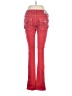 True Religion Hearts Red Jeans Size 27 waist - photo 2