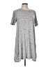 BCBGeneration Gray Casual Dress Size L - photo 1