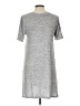 BCBGeneration Gray Casual Dress Size L - photo 2