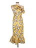 Rebdolls Yellow Cocktail Dress Size L - photo 2
