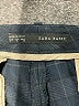 Zara Basic Solid Black Gray Dress Pants Size L - photo 7