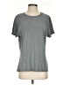 Lands' End Solid Gray Short Sleeve T-Shirt Size S - photo 1