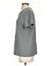 Lands' End Solid Gray Short Sleeve T-Shirt Size S - photo 5