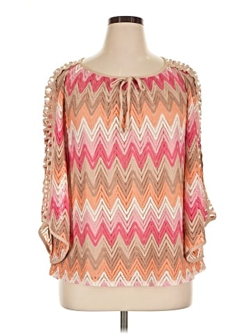 Tacera 3/4 Sleeve Blouse (view 1)