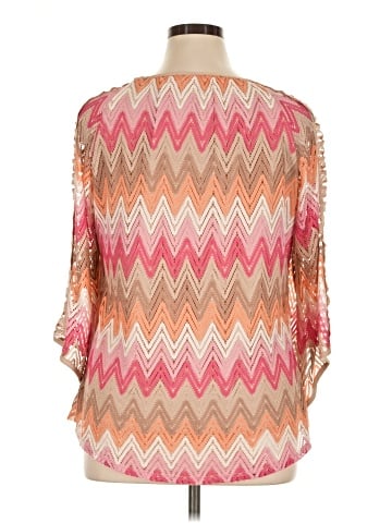 Tacera 3/4 Sleeve Blouse (view 2)