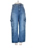 Express 100% Cotton Blue Jeans Size 4 - photo 1