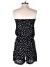 Lucy Love 100% Rayon Polka Dots Black Romper Size 0 - photo 2