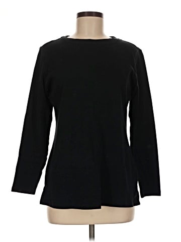 Isaac Mizrahi LIVE! 3/4 Sleeve T-Shirt (view 1)