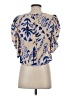 Sienna Sky 100% Polyester Blue Short Sleeve Blouse Size S - photo 2