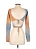 Urban Outfitters Color Block Orange Pullover Sweater Size S - photo 2