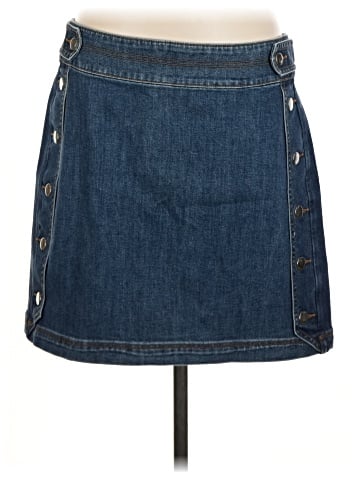 INC International Concepts Denim Skirt (view 1)