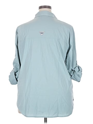 Columbia 3/4 Sleeve Button-Down Shirt (view 2)