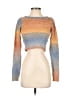 Urban Outfitters Color Block Orange Pullover Sweater Size S - photo 1