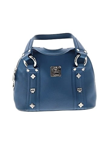 MCM Leather Satchel (view 1)