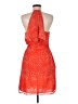 Addison 100% Silk Orange Cocktail Dress Size M - photo 2