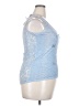 Express 100% Cotton Blue Sleeveless Top Size XXL - photo 4