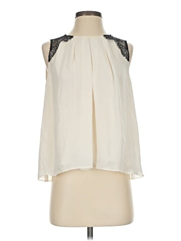 Alice + Olivia Sleeveless Silk Top (view 1)