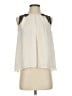 Alice + Olivia 100% Silk Ivory Sleeveless Silk Top Size S - photo 1