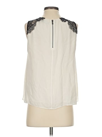 Alice + Olivia Sleeveless Silk Top (view 2)
