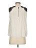Alice + Olivia 100% Silk Ivory Sleeveless Silk Top Size S - photo 2