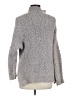 Trouve Tweed Gray Turtleneck Sweater Size Med - Lg - photo 2