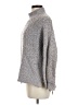 Trouve Tweed Gray Turtleneck Sweater Size Med - Lg - photo 5