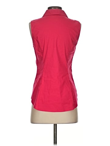Express Design Studio Sleeveless Button-Down Shirt (view 2)