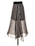 Dolan 100% Silk Print Silver Silk Skirt Size XS - photo 1