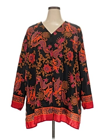 Diane von Furstenberg Kimono (view 1)