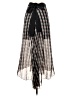 Dolan 100% Silk Print Silver Silk Skirt Size XS - photo 2