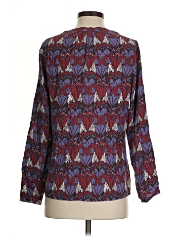 Winter Silks Long Sleeve Silk Top (view 2)