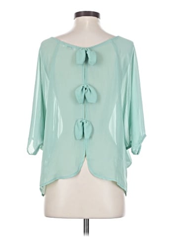 Solemio 3/4 Sleeve Blouse (view 2)