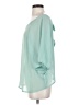 Solemio Teal 3/4 Sleeve Blouse Size S - photo 5
