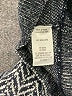 Theory 100% Wool Chevron-herringbone Blue Wool Pullover Sweater Size M - photo 8